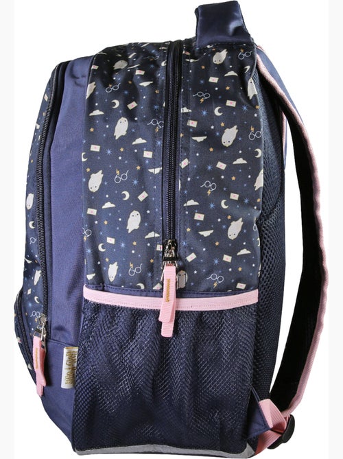 Sac à dos enfant 2 compartiments HARRY POTTER bleu nuit - Kiabi