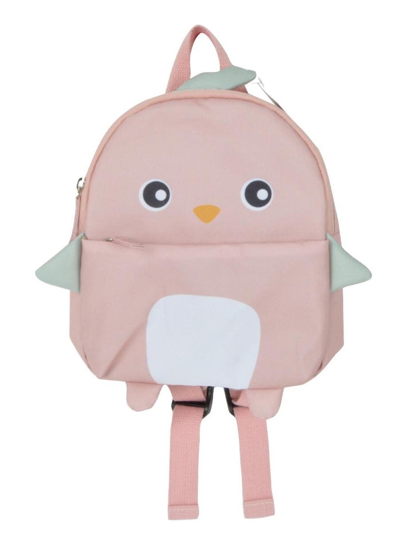 Sac a dos enfant 20 x 8 x 24 cm Petit oiseau Rose - Kiabi
