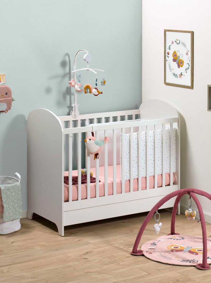 Sac a dos enfant 20 x 8 x 24 cm Petit oiseau Rose - Kiabi