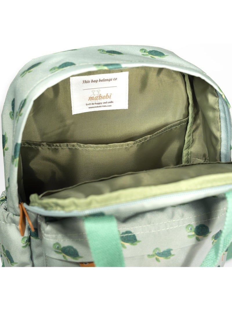 Sac à dos enfant 3-6 ans - idéal rentrée scolaire - tortue Vert - Kiabi