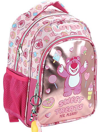 Sac à dos enfant 30 cm Toy Story Lotso avec porte-clés