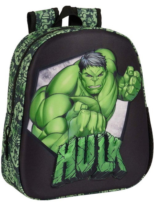 Sac à dos enfant 3D Avengers Hulk 33 cm SAFTA - Kiabi Sac à dos enfant 3D Avengers Hulk 33 cm SAFTA - Kiabi