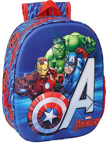 Sac à dos enfant 3D moulé Avengers Marvel Spiderman