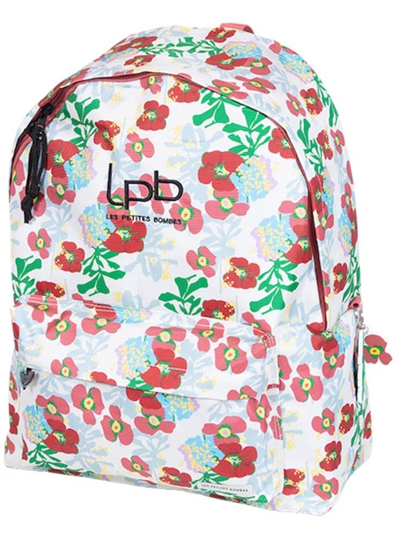 Sac à dos enfant 42 cm Prairie floral multicolore avec poches zippées Les Petites Bombes Multicolore - Kiabi