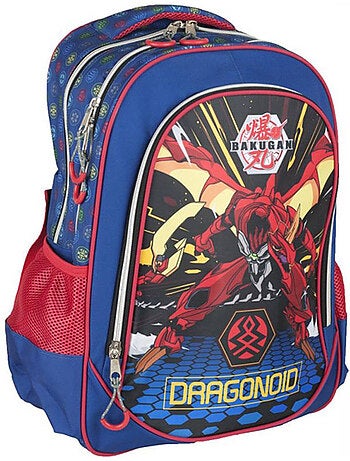 Sac à dos enfant 46 cm 'Bakugan' – 2 compartiments zippés – BAKUGAN