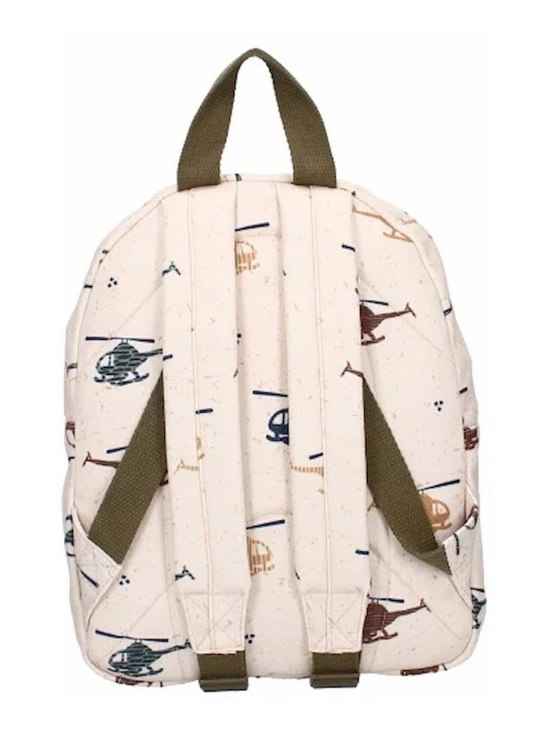 Sac à dos enfant beige, Hélicoptères Kidzroom Beige - Kiabi