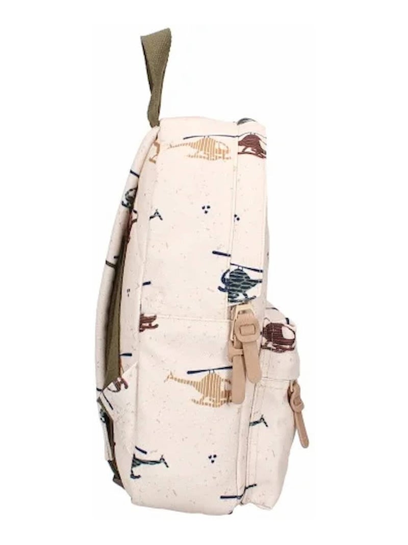 Sac à dos enfant beige, Hélicoptères Kidzroom Beige - Kiabi