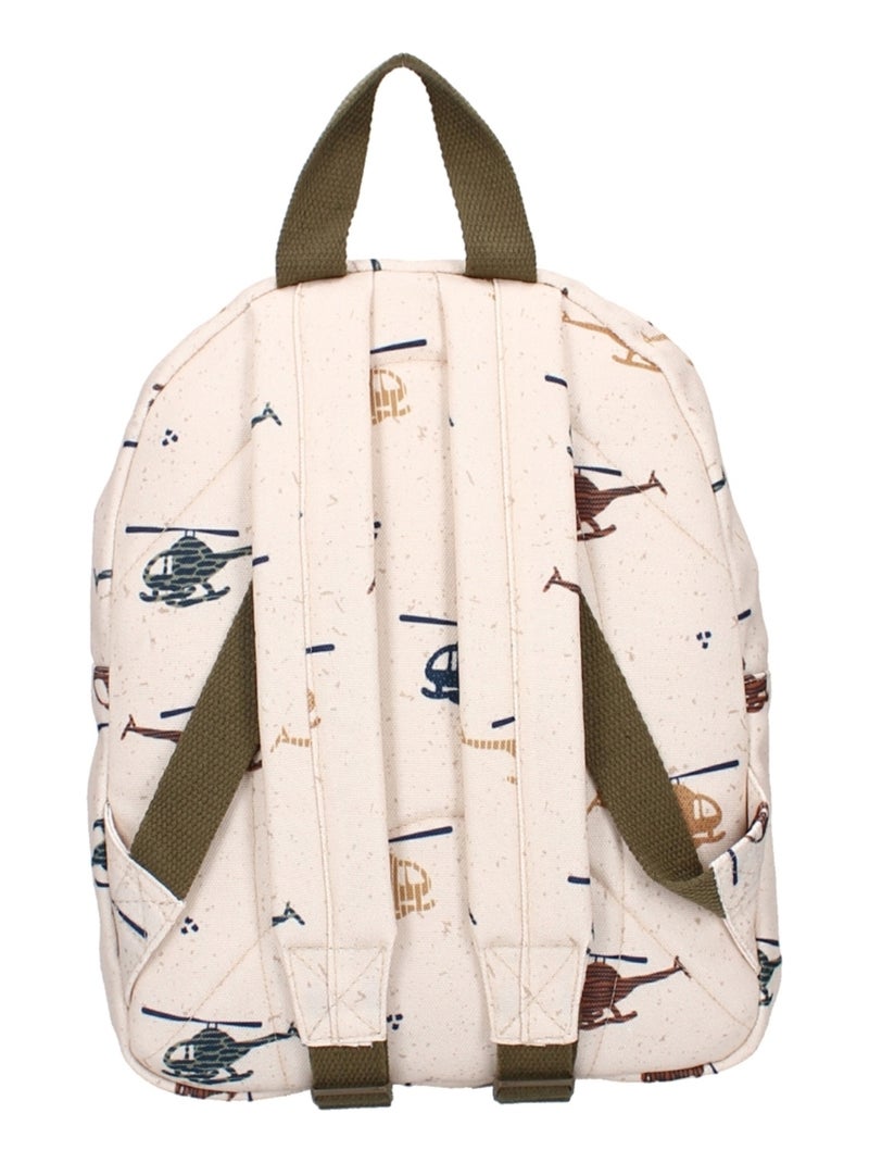 Sac à dos enfant beige, Hélicoptères Kidzroom Beige - Kiabi