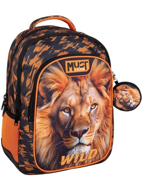 Sac à dos enfant CMP Must Lion Wild 43 cm 2 compartiments zippés - Kiabi Sac à dos enfant CMP Must Lion Wild 43 cm 2 compartiments zippés - Kiabi