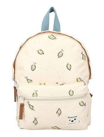 Sac à dos enfant écru, Citrons Kidzroom