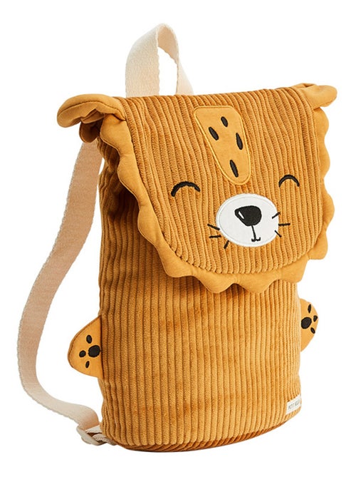 Sac à dos enfant en velours côtelé Charly - Kiabi