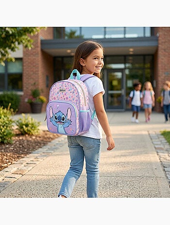 Sac à dos enfant fille Disney Stitch Forever Yours 29 cm 795-01029