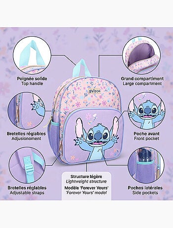Sac à dos enfant fille Disney Stitch Forever Yours 29 cm 795-01029