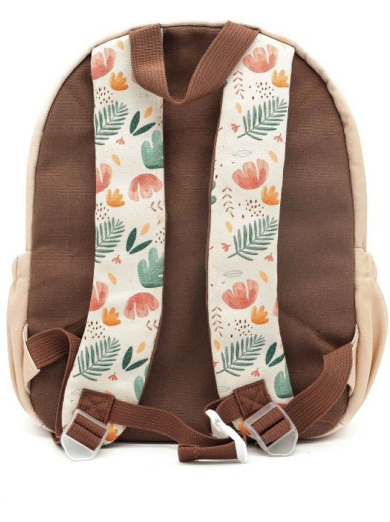 Sac à dos enfant format A4 Beige - Kiabi