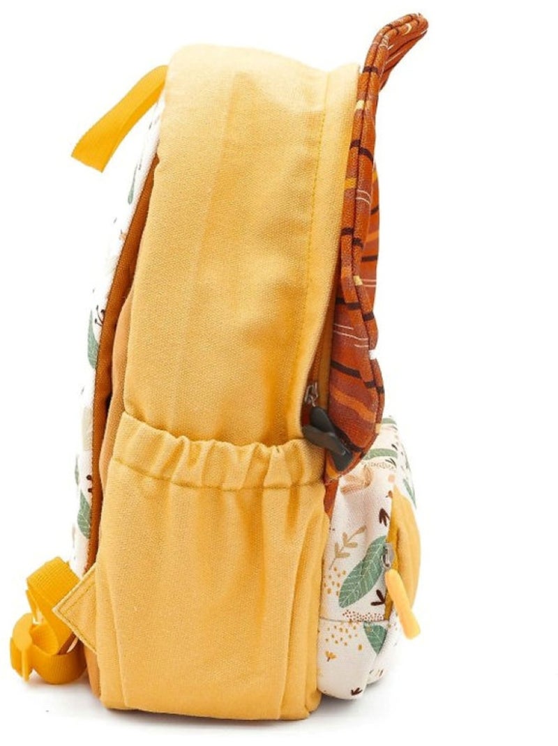 Sac à dos enfant format A4 Jaune - Kiabi
