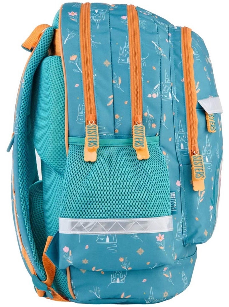 Sac à dos enfant imprimé Frozen La reine des neiges Bleu Vert clair Bleu - Kiabi