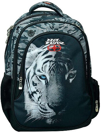 Sac à dos enfant imprimé tigre en tissu résistant No Fear