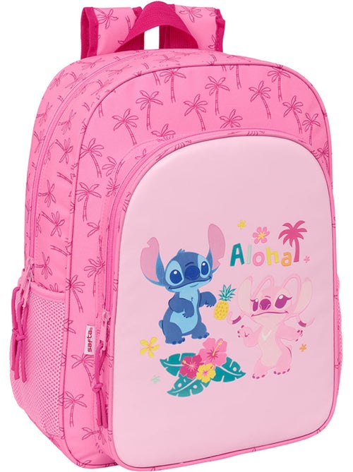 Sac à dos enfant 'Lilo & Stitch' 19L thème tropical Aloha 42 cm - Kiabi Sac à dos enfant 'Lilo & Stitch' 19L thème tropical Aloha 42 cm - Kiabi