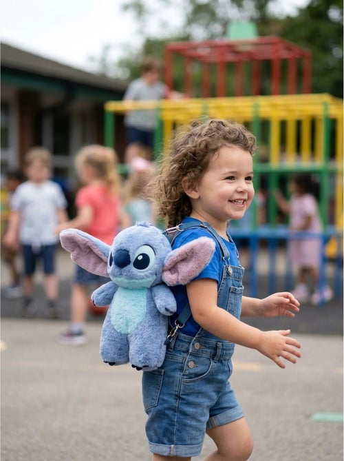 Sac à dos enfant maternelle peluche 3d stitch disney - Kiabi Sac à dos enfant maternelle peluche 3d stitch disney - Kiabi