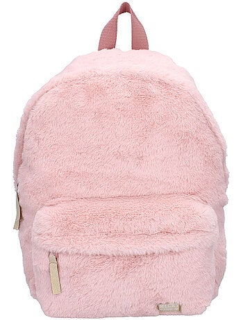 Sac à Dos Enfant Milky Kiss Rose tout doux - 37 CM