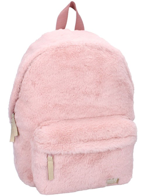 Sac à Dos Enfant Milky Kiss Rose tout doux - 37 CM - Kiabi