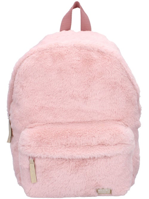 Sac à Dos Enfant Milky Kiss Rose tout doux - 37 CM - Kiabi