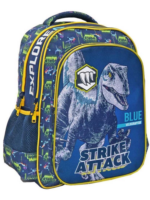 Sac à dos enfant motif Jurassic en textile imprimé Diakakis - Kiabi