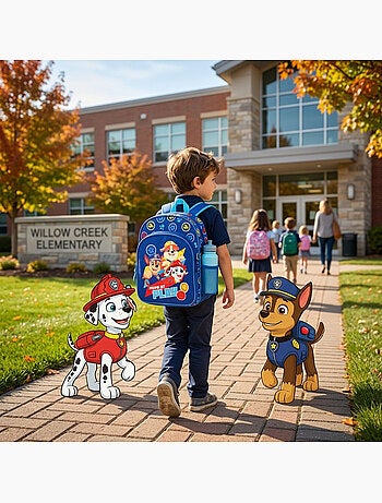 Sac à dos enfant Paw Patrol 30 cm maternelle Primaire 520-00542