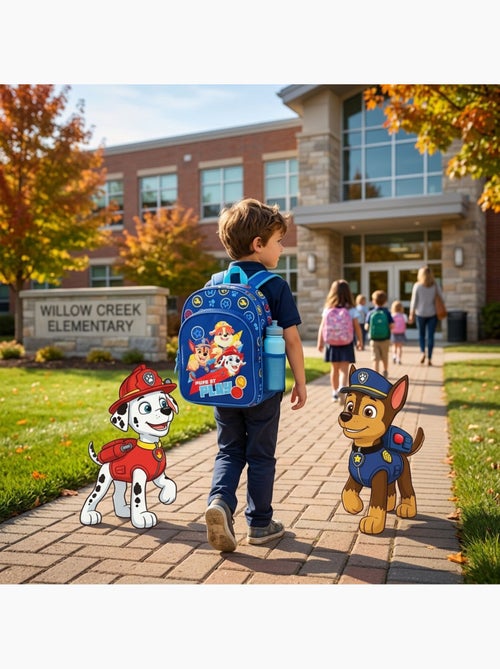 Sac à dos enfant Paw Patrol 30 cm maternelle Primaire 520-00542 - Kiabi