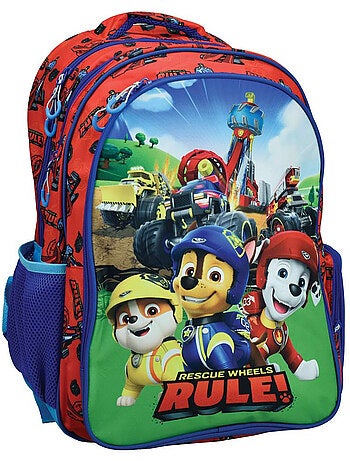 Sac à dos enfant Paw Patrol Rescue Rule polyester imprimé
