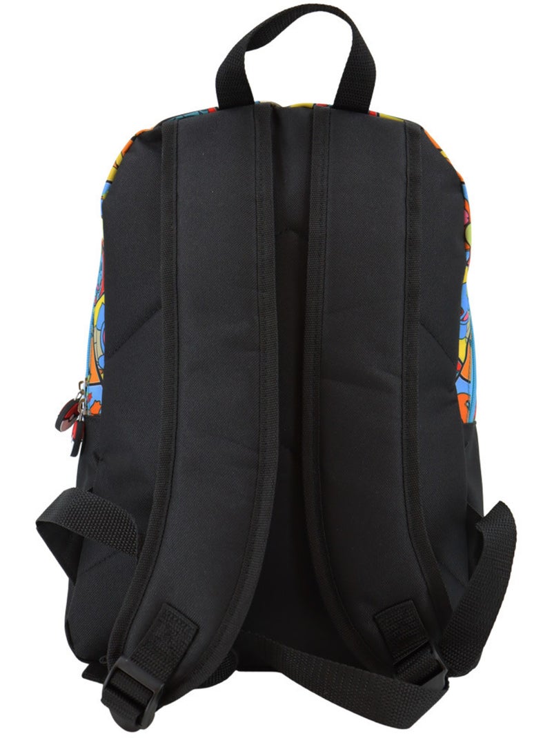 Sac à dos enfant Pokémon imprimé motifs personnages avec bretelles rembourrées Bleu Rose clair - Kiabi