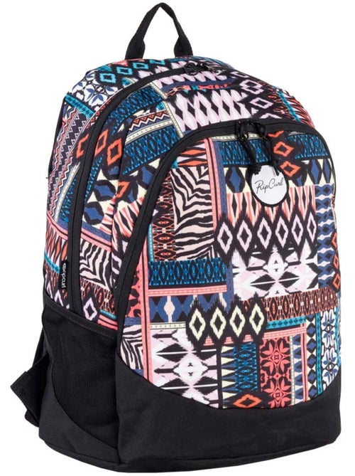 Sac à dos enfant Rip Curl Proschool 46 cm – motif tribal noir - Kiabi