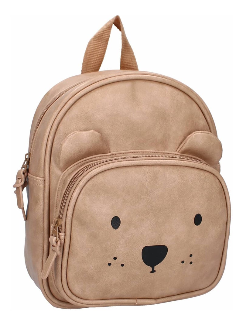Sac à dos enfant sable, Ourson Kidzroom Beige - Kiabi