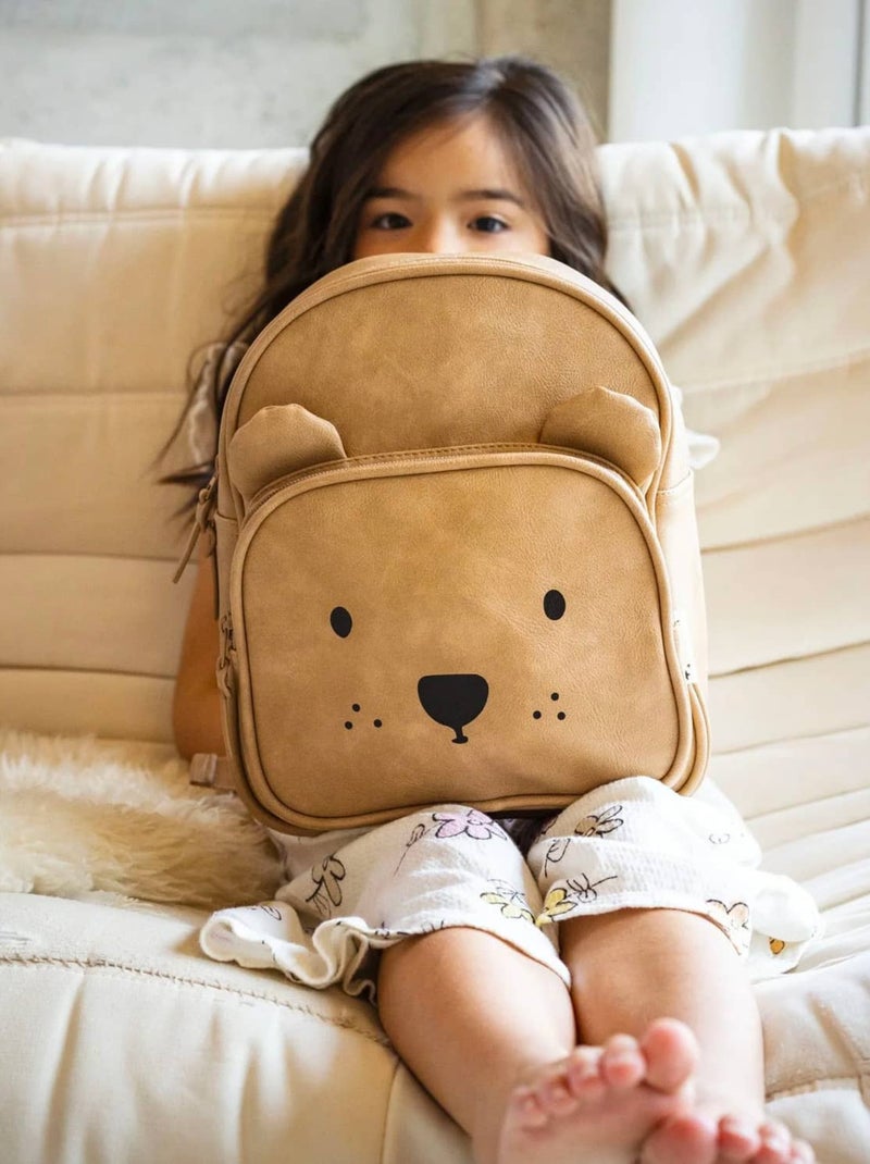 Sac à dos enfant sable, Ourson Kidzroom Beige - Kiabi