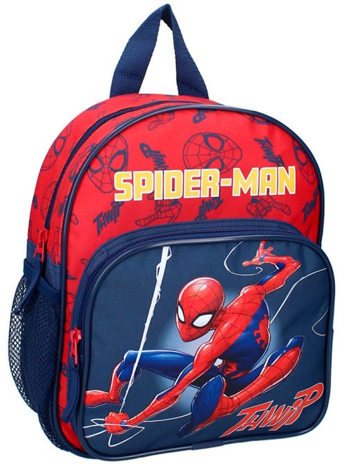 Sac à dos enfant 'Spider-Man' Web Warriors 30 cm 2 poches zippées Vadobag - Kiabi Sac à dos enfant 'Spider-Man' Web Warriors 30 cm 2 poches zippées Vadobag - Kiabi