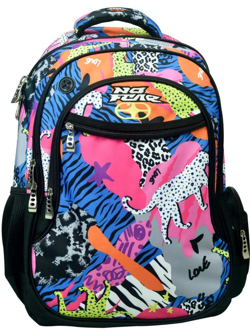Sac à dos enfant tie-dye polyester La boutique des toons Multicolore - Kiabi