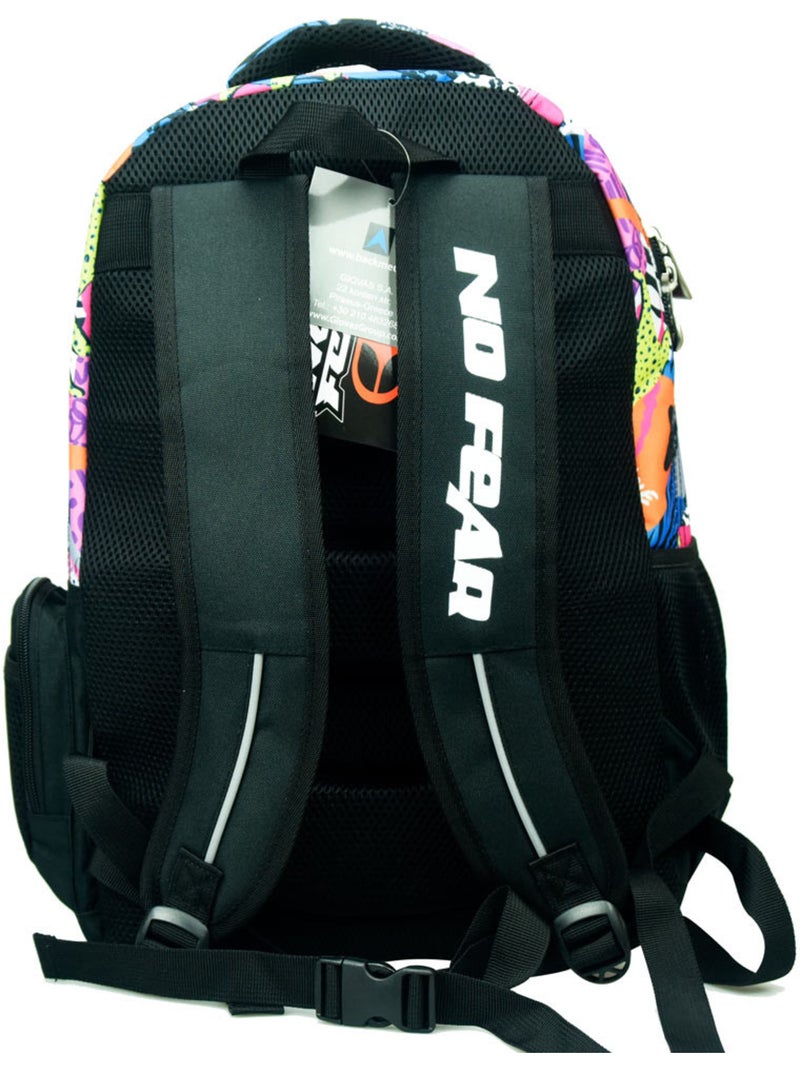 Sac à dos enfant tie-dye polyester La boutique des toons Multicolore - Kiabi
