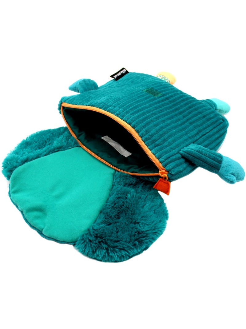 Sac à dos enfant velours Bleu - Kiabi