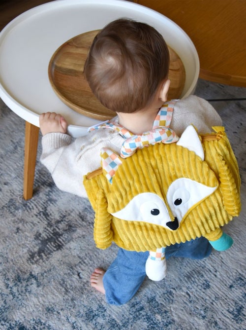 Sac à dos enfant velours - Kiabi