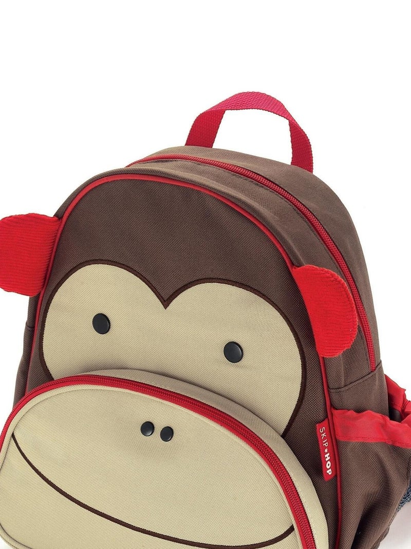 Sac à dos enfant Zoo singe marron Marron - Kiabi