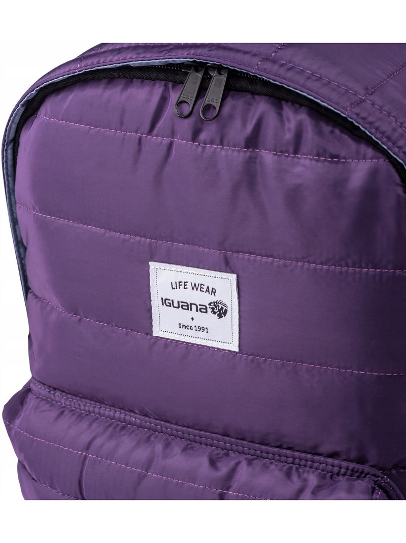 Sac à dos enio - iguana Violet clair - Kiabi