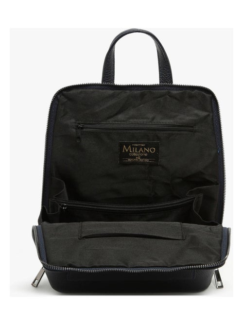 Sac À Dos Et Épaule Cuir Milano Cuir De Vachette - Kiabi