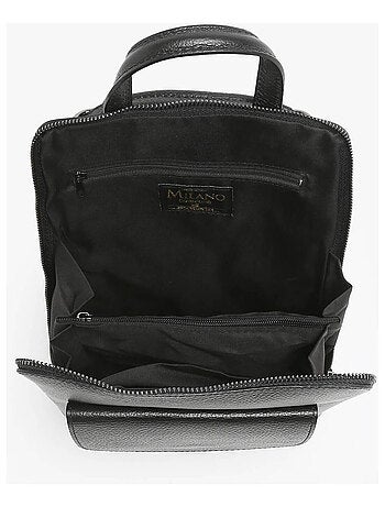 Sac À Dos Et Épaule Cuir Milano Cuir De Vachette