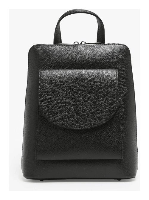 Sac À Dos Et Épaule Cuir Milano Cuir De Vachette - Kiabi Sac À Dos Et Épaule Cuir Milano Cuir De Vachette - Kiabi