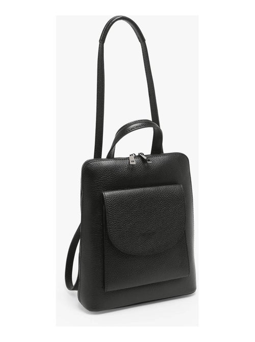 Sac À Dos Et Épaule Cuir Milano Cuir De Vachette - Kiabi Sac À Dos Et Épaule Cuir Milano Cuir De Vachette - Kiabi