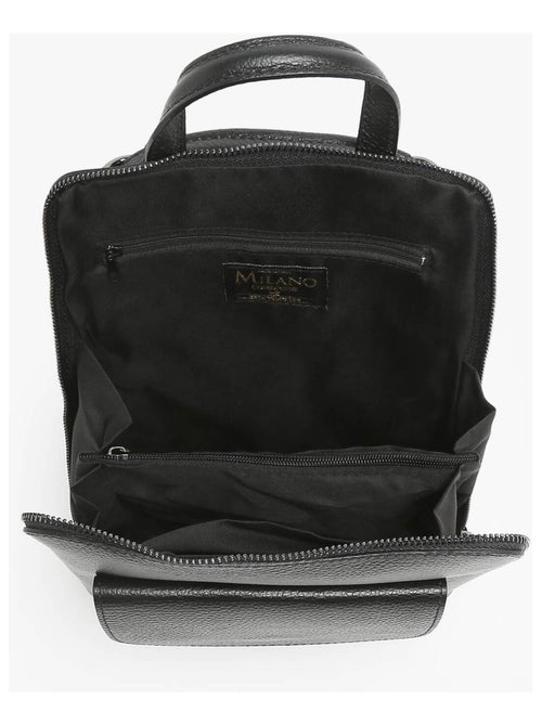 Sac À Dos Et Épaule Cuir Milano Cuir De Vachette - Kiabi Sac À Dos Et Épaule Cuir Milano Cuir De Vachette - Kiabi