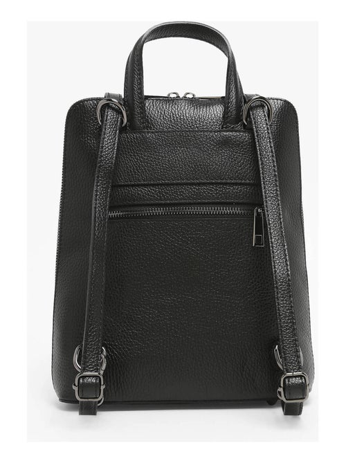 Sac À Dos Et Épaule Cuir Milano Cuir De Vachette - Kiabi Sac À Dos Et Épaule Cuir Milano Cuir De Vachette - Kiabi