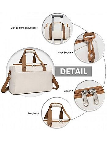 Sac à dos et sac de voyage ensemble 2 pièces polyester 25 l - kono