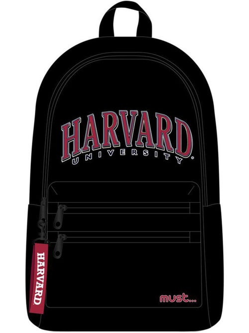 Sac à dos étudiant toile canvas avec logo Harvard CMP - Kiabi