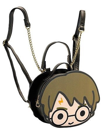 Sac à dos Face - Harry Potter Chibi - Brun - Taille Unique